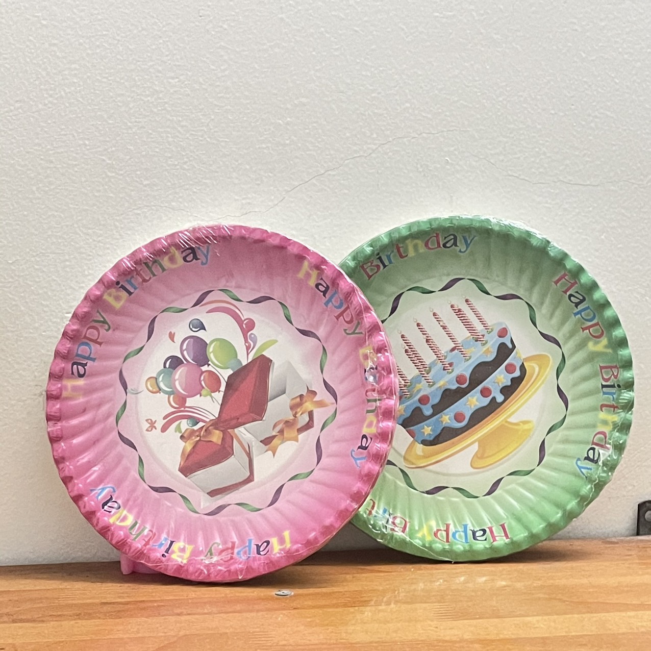 Đĩa Giấy Sinh Nhật 16cm- Xấp 10 Cái