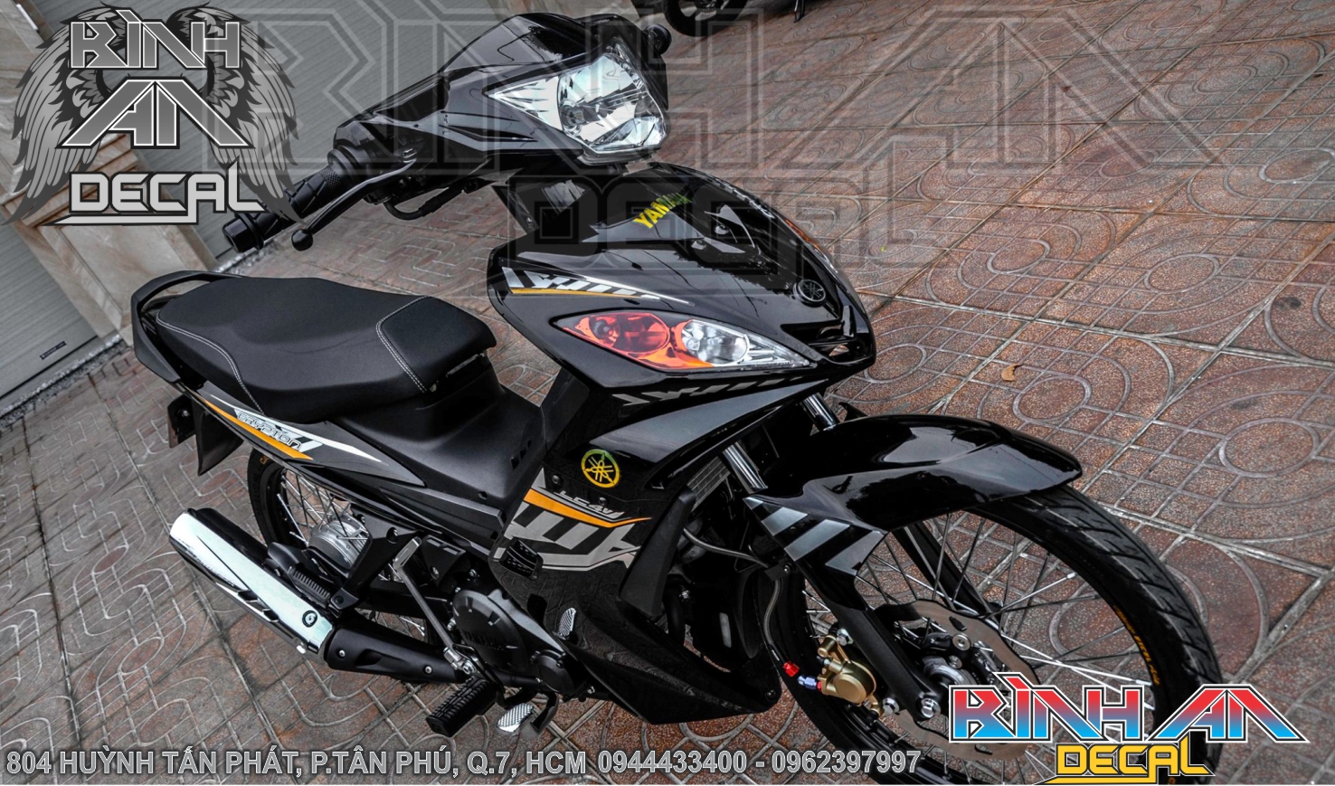 Tem rời exciter 2010 - đen