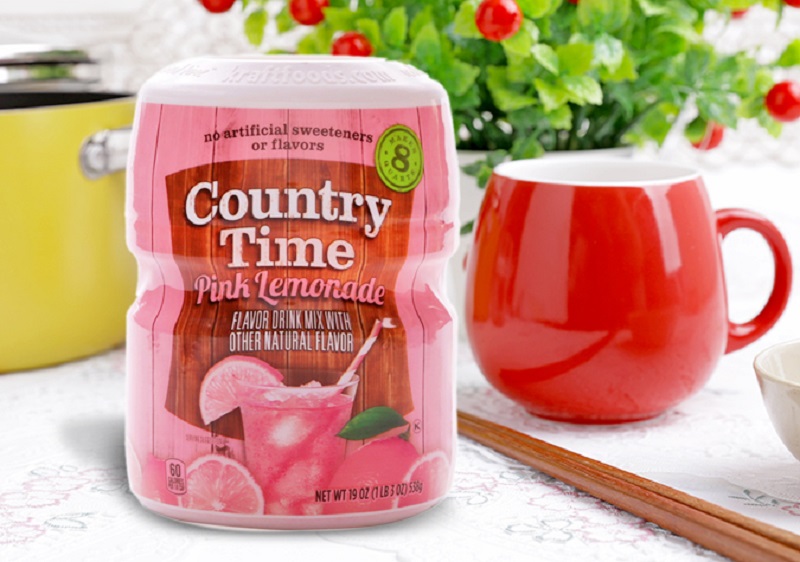 Bột trái cây Time Chanh Hồng-538g