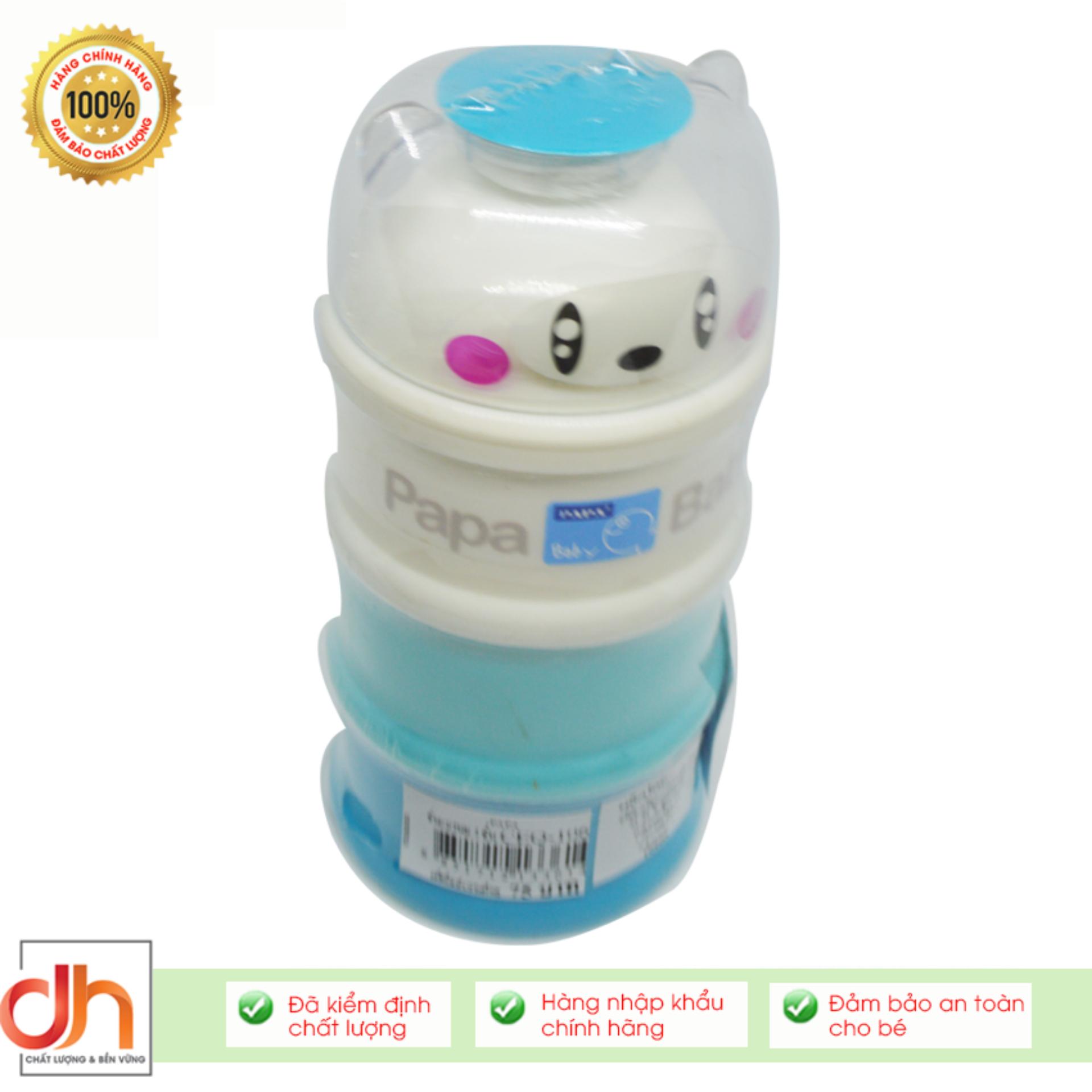 Hộp Đựng Sữa 3 Tầng PAPA Thái Lan (CEQ106)