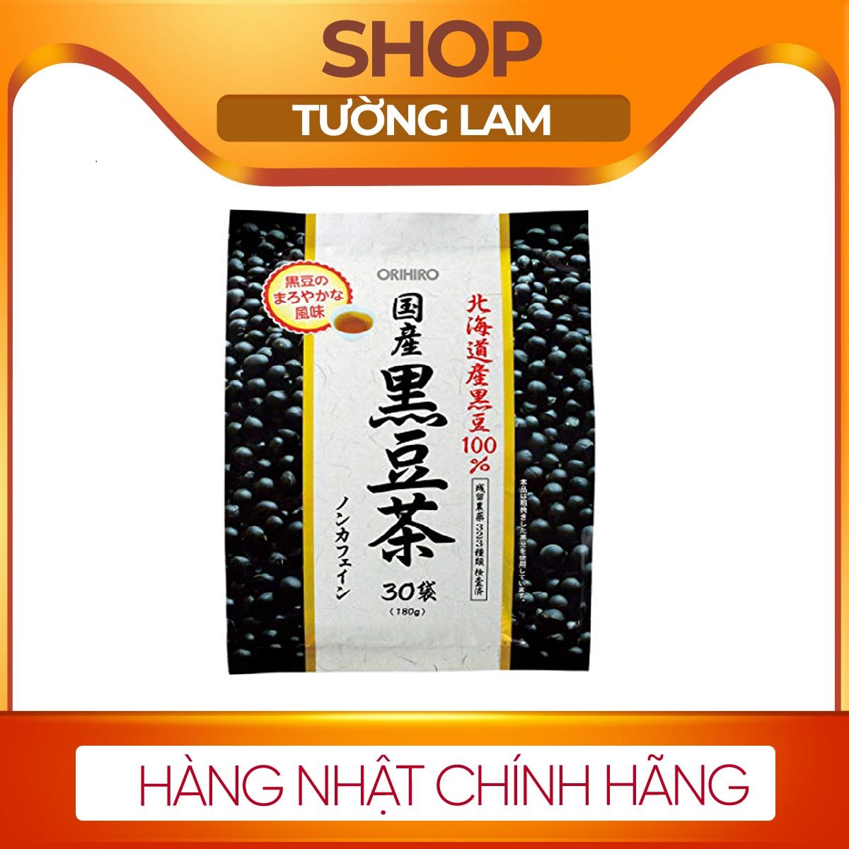Trà Đậu Đen Orihiro Nhật Bản 30 Gói 180g