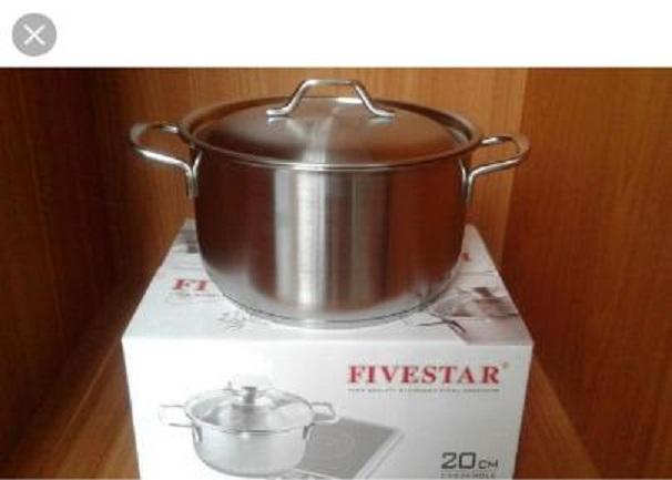NỒI FIVESTAR 3đáy 16/20/24/26/28CM NẮP INOX - Sanwich