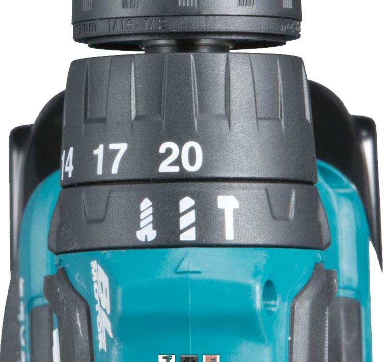 18V Máy khoan búa vặn vít dùng pin Makita DHP483Z