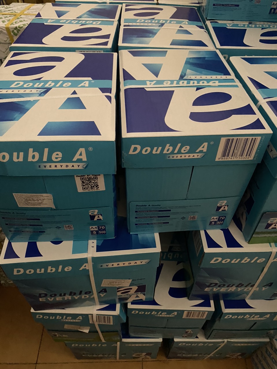 Giấy photocopy A5 Double A 70gsm (Ream 500 tờ)