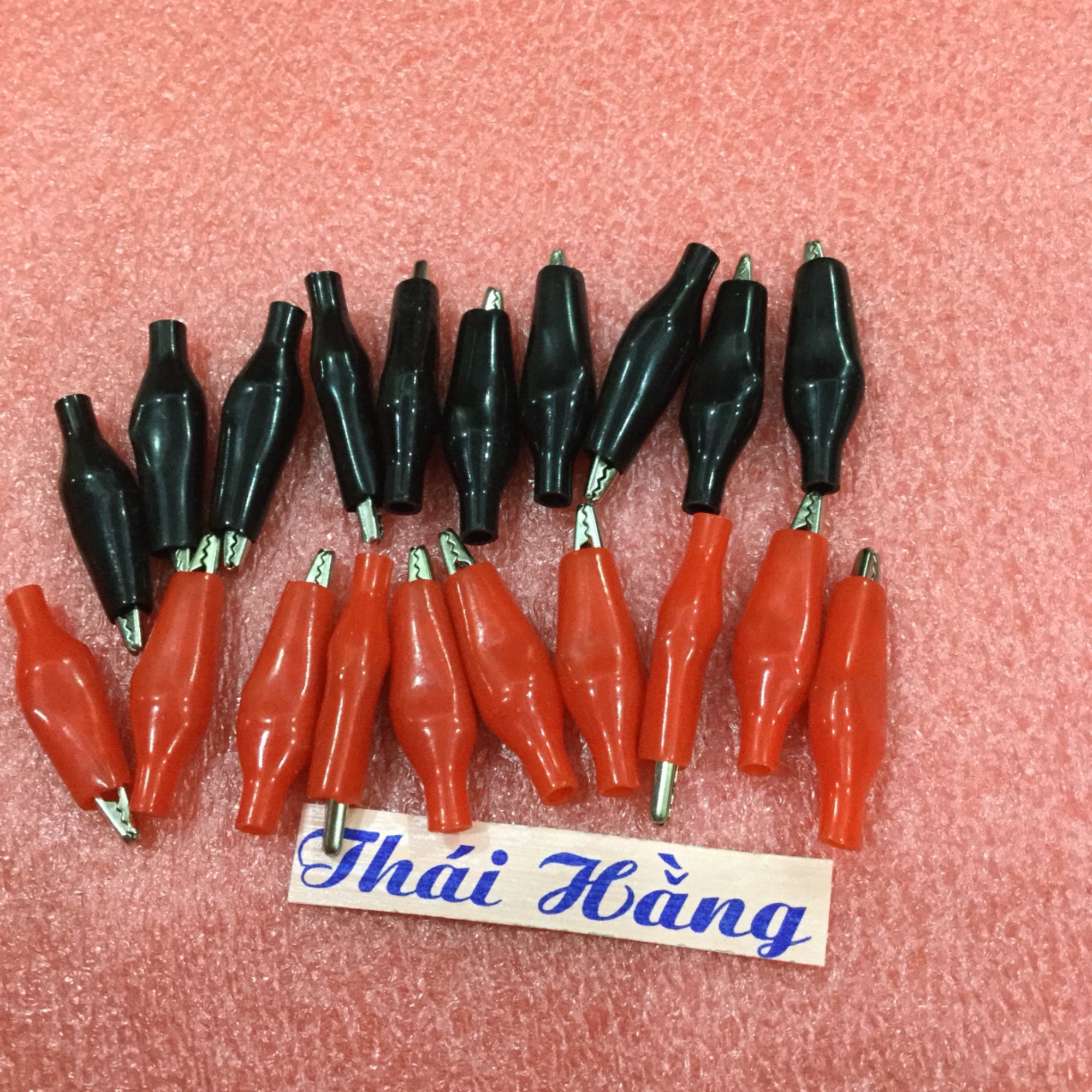 Bộ kẹp cá sấu 3.5 cm (20 chiếc)