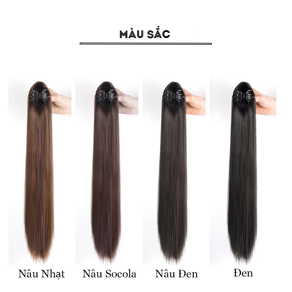 Tóc giả Bivota tóc ngoặm thẳng cao cấp cực đẹp MC20