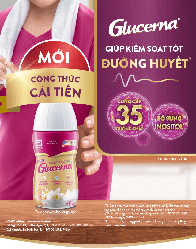 Sữa pha sẵn Abbott Glucerna 220ml lốc 6 chai