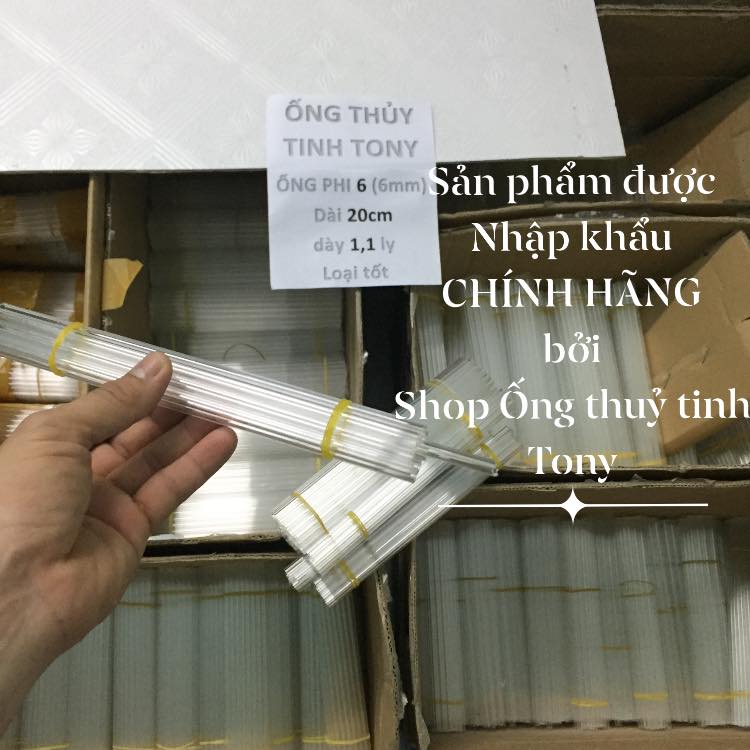 Ống thủy tinh 1OO ống +QUÀ TẶNG