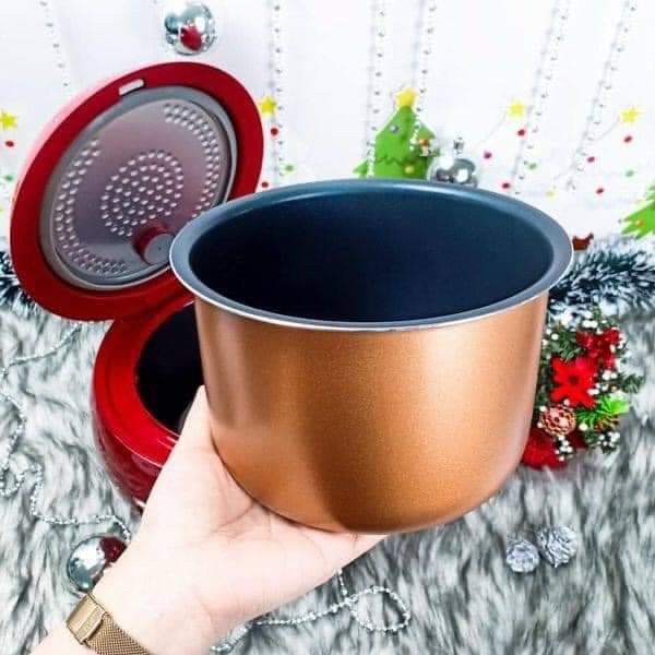 🍎🍎🍎 NỒI CƠM ĐIỆN SHARP KS-A08 MÀU ĐỎ - Hình quả táo độc đáo! 🍎🍎🍎