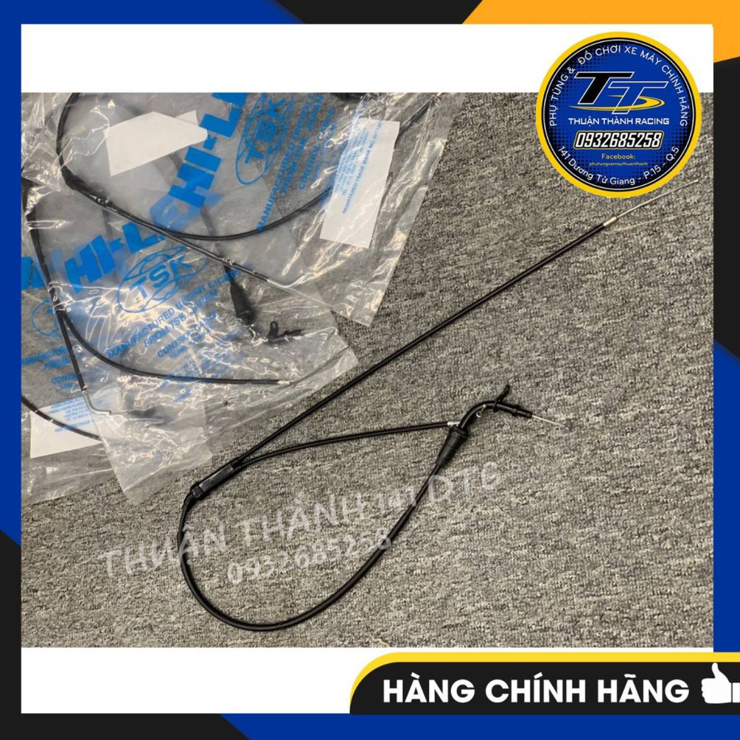 Dây ga sport zin - Xipo - Satria - Rgv