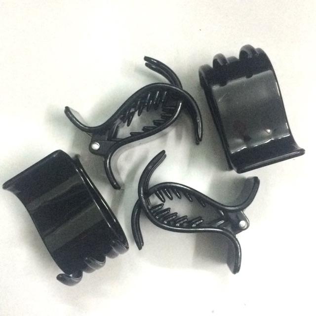 Set 12 kẹp càng cua 5 răng (Đen)