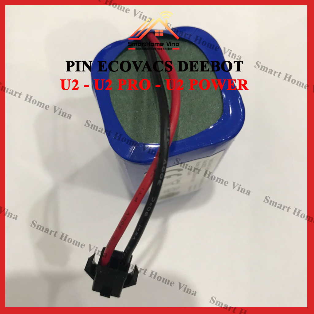 Pin robot hút bụi Ecovacs Deebot U2, U2 Pro, U2 Power