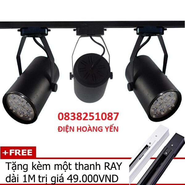 [HCM]Bộ 3 đèn RAY chiếu rọi led 12W 220v R12WD (Tặng kèm một thanh RAY dài 1M)