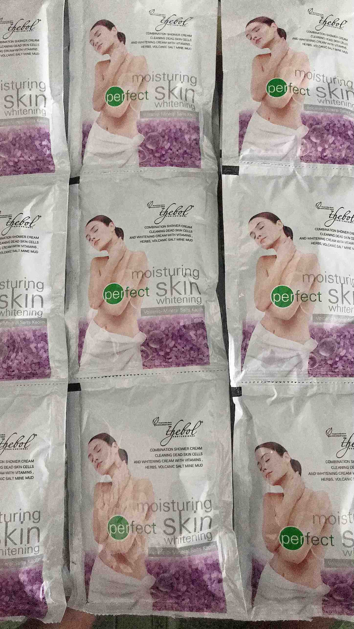 Muối tẩy TBC THEBOL 1 dây 6 gói tặng 1