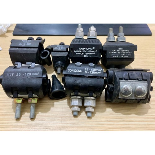 Kẹp đồng nối dây 2 bulong ABC 95 - 240