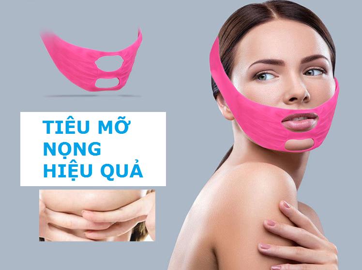 Miếng dán làm thon gọn cơ mặt bằng silicon