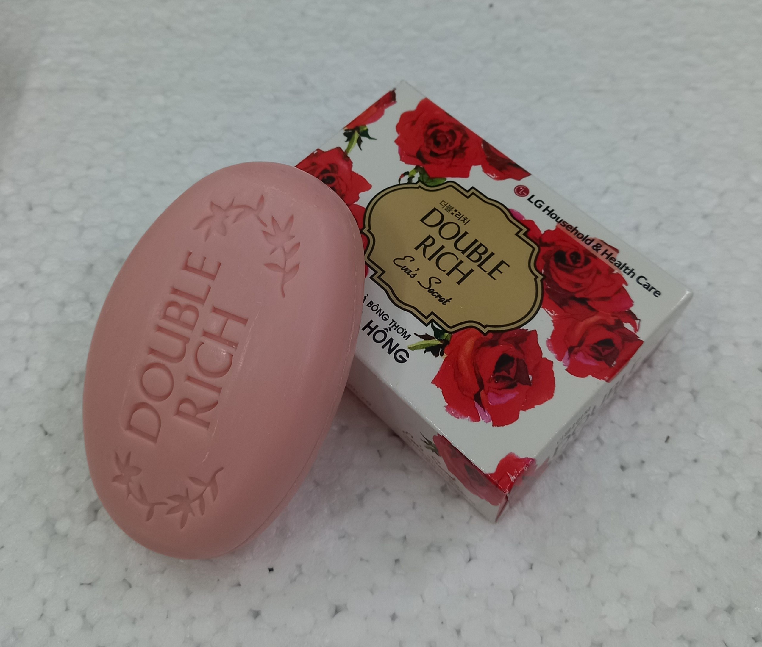 Xà bông thơm Double Rich Dreamy Romance hoa Iris 90g