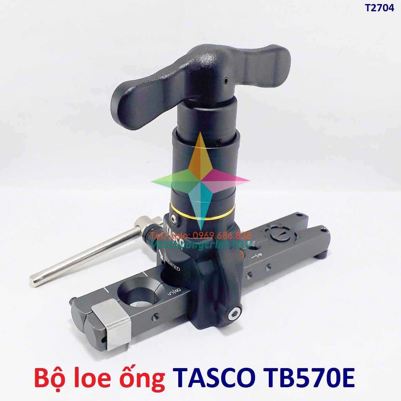 [Trả góp 0%] Bộ loe ống đồng bằng máy bắt vít TASCO Black TB570E