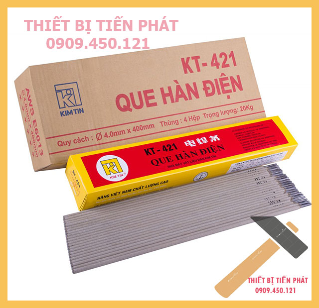 Que hàn điện kim tín 2li5. 1 hộp = 2.5kg