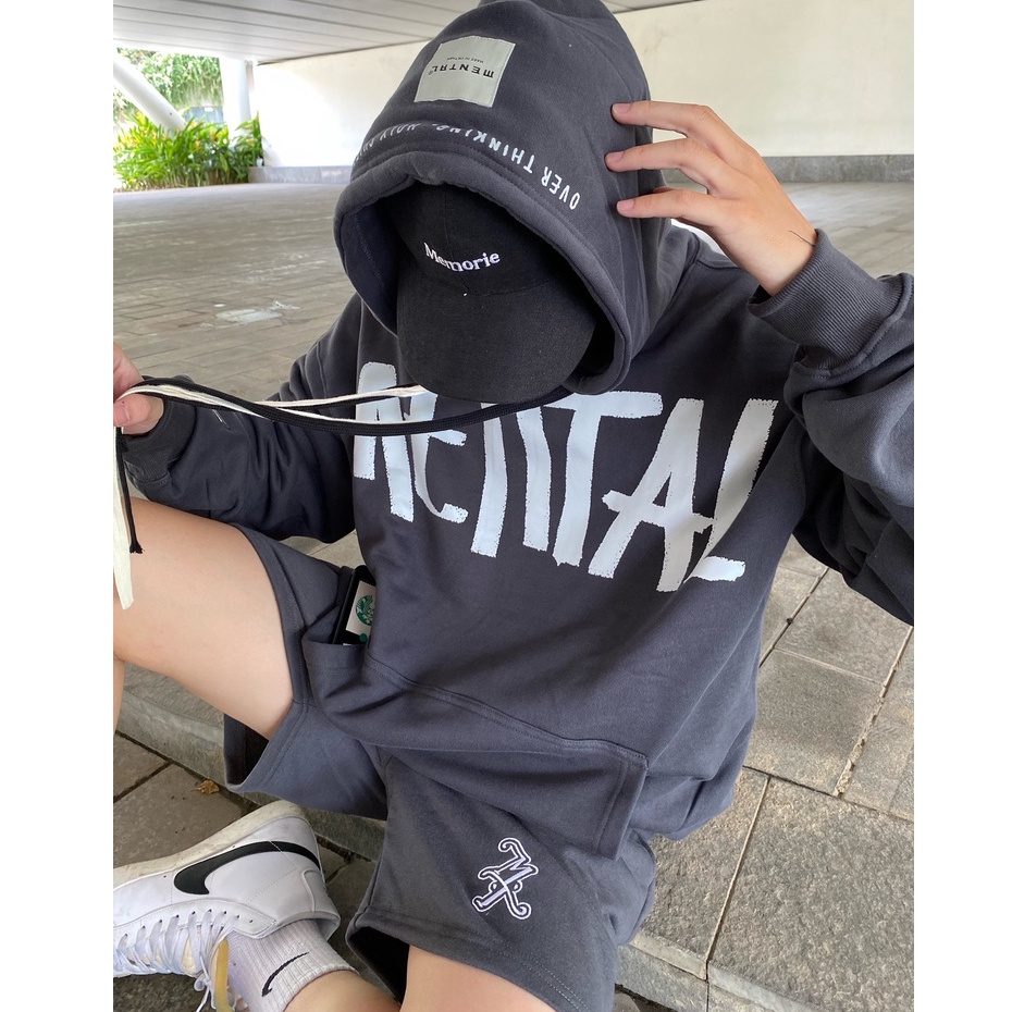 Áo Hoodie MENTAL® 2 Dây /Mental Printed/
