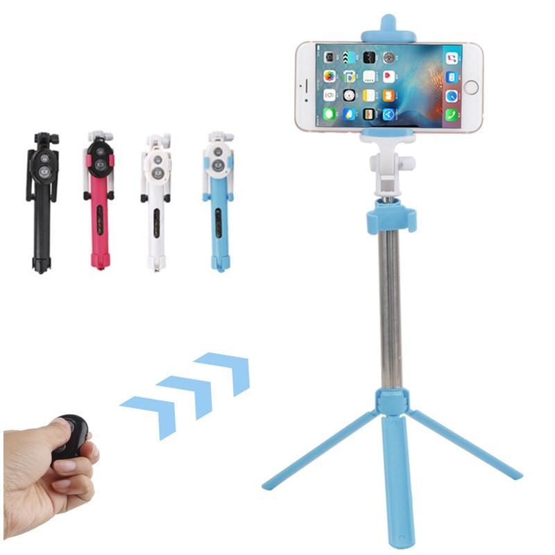 Gậy tự sướng 3 chân Bluetooth có Remote