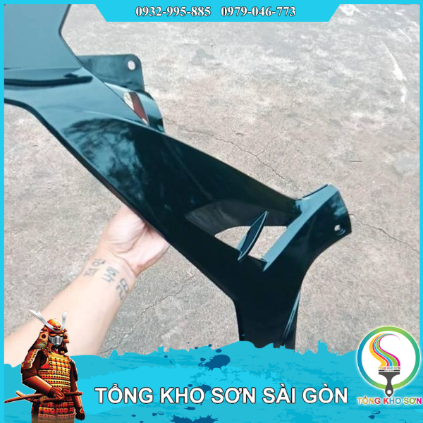 Bình sơn xịt màu xanh wave H612 Samurai