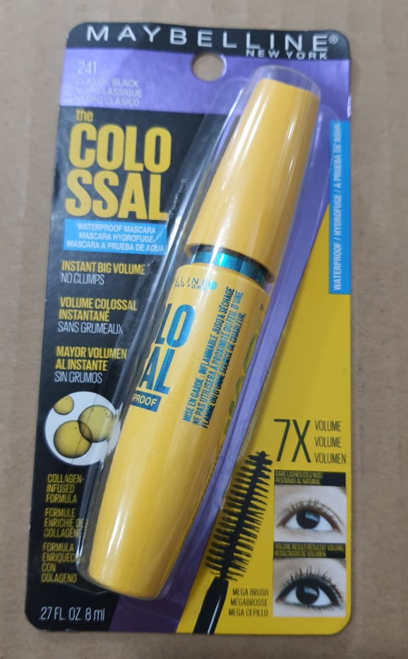 mascara maybeline vàng cong dày dài mi