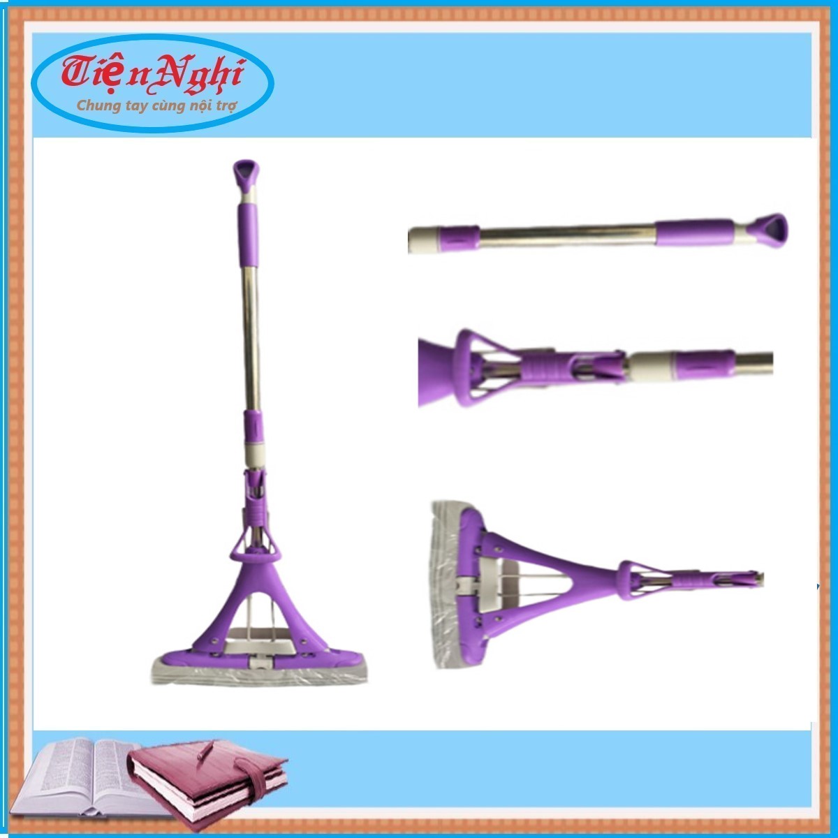 Cây lau mút 27cm HO-15