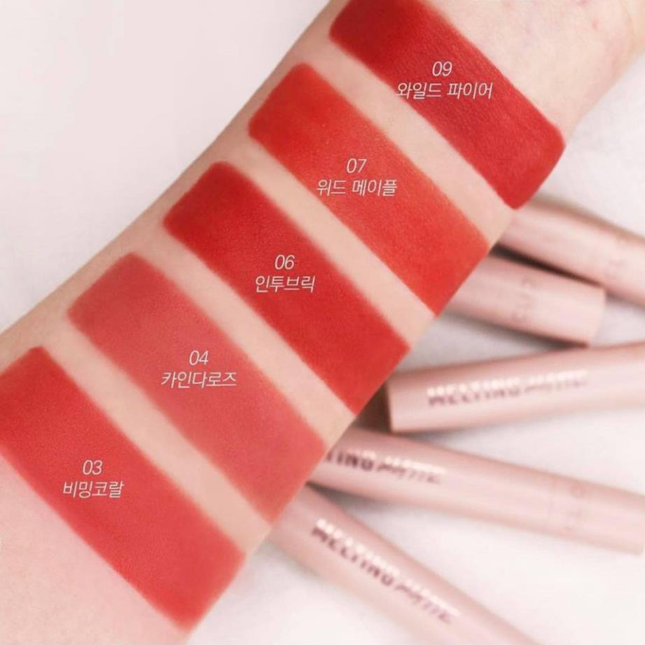 CBS-bill Son thỏi lì CLIO MELTING MATTE có 9 màu