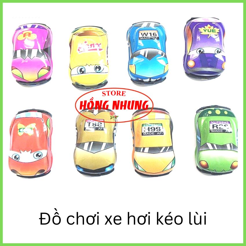 [ Mới] Đồ Chơi Xe Hơi Kéo Lùi Nhiều Kiểu Dáng Dễ Thương Cho Bé
