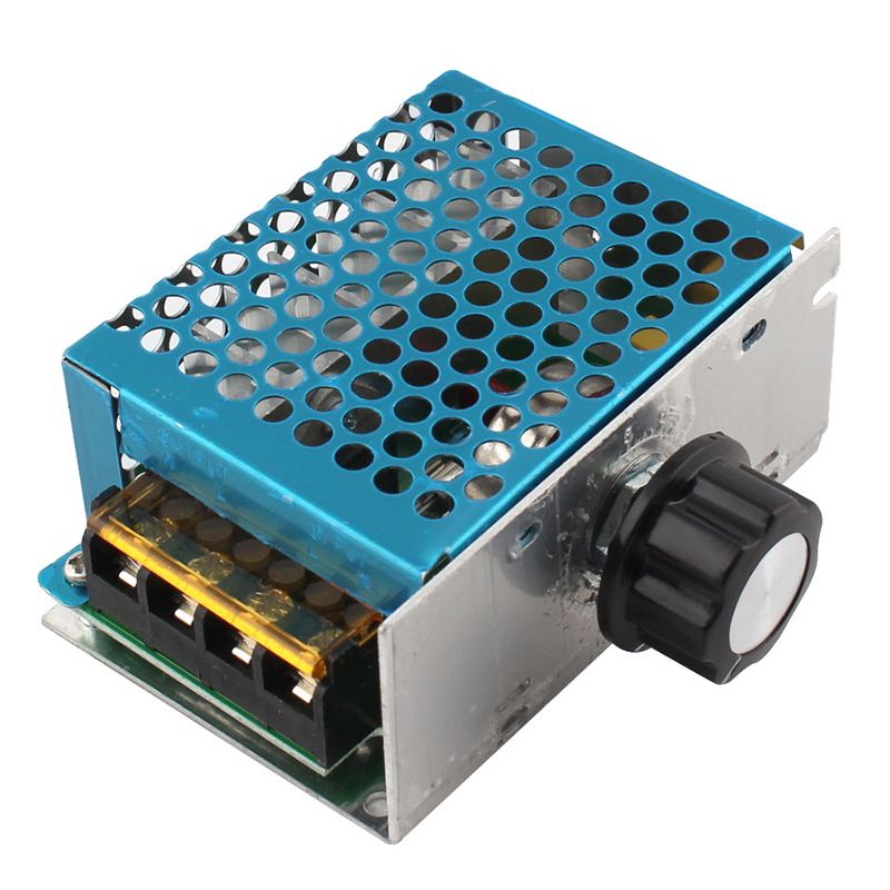 AC 220V 4000W SCR Voltage Regulator Dimming Dimmers Motor Speed Controller Thermostat Electronic Voltage Regulator Module