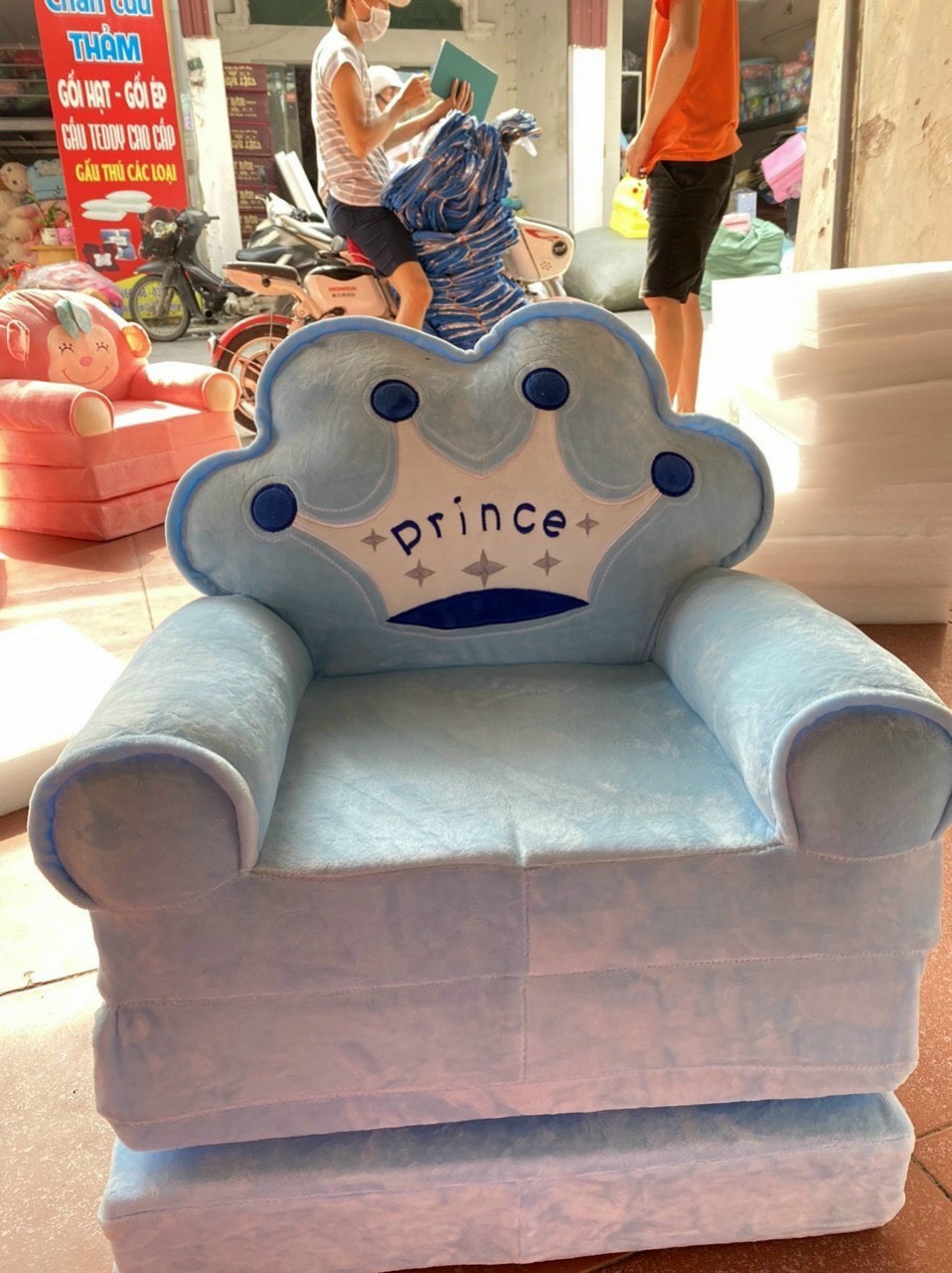Ghế Sofa Mini Kiểu Dáng Hoạt Hình Dễ Thương Cho Bé