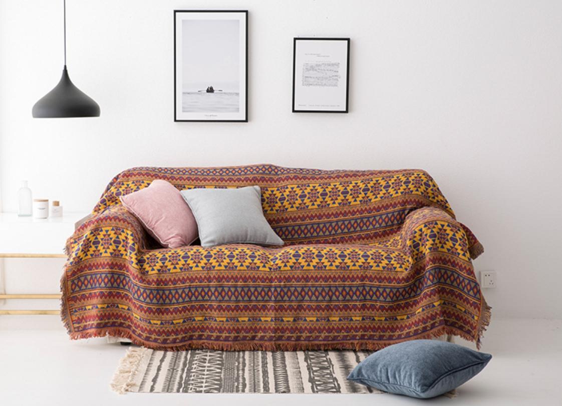 Thảm Vintage 180x130cm, Thảm Nhập Khẩu Cao Cấp MS06