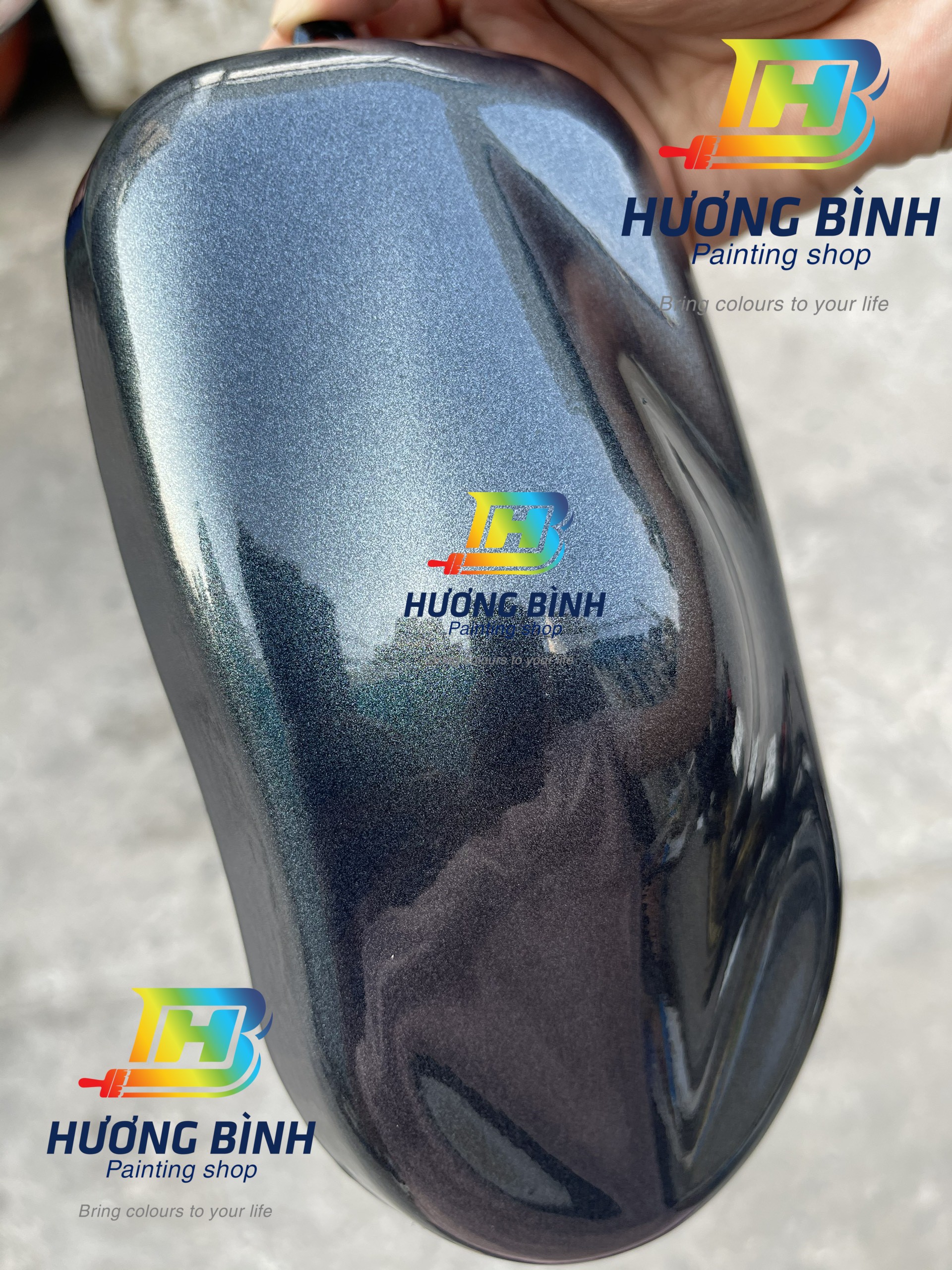 Sơn xịt Bosny màu Midnight Blue - 1182