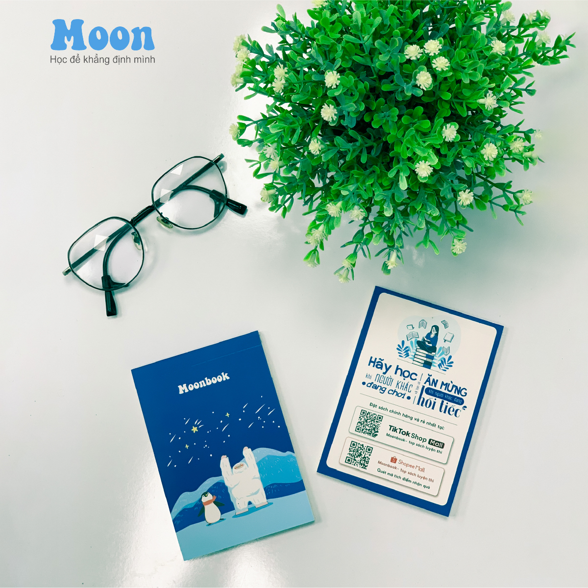 Sổ note mini size B7 - Moonbook
