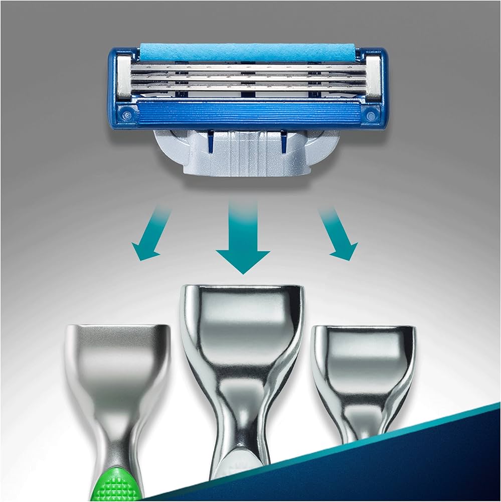 Hộp 4-8-12 lưỡi dao cạo râu Gillette Mach3