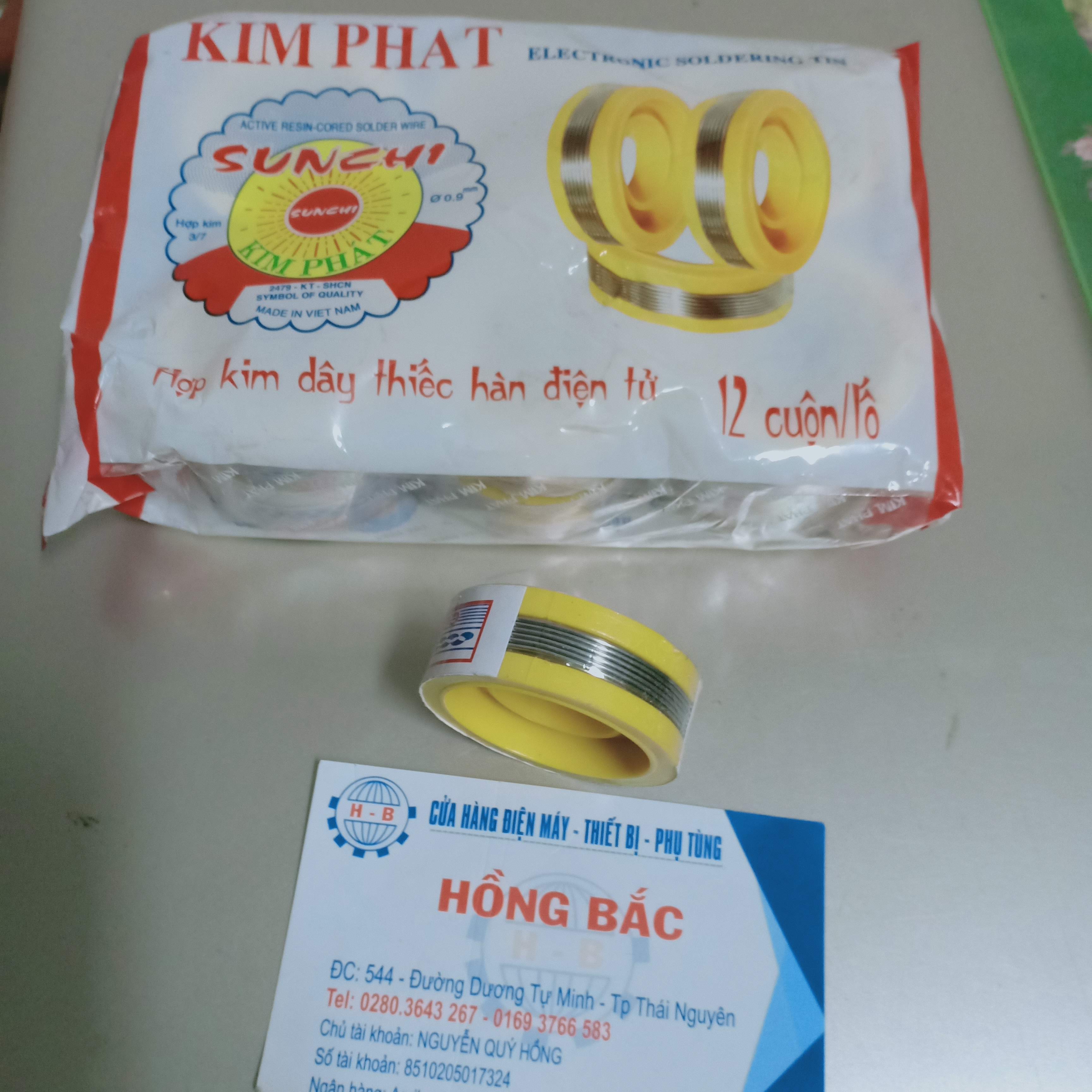 TÚI THIẾC HÀN 12 CUỘN KIM PHÁT