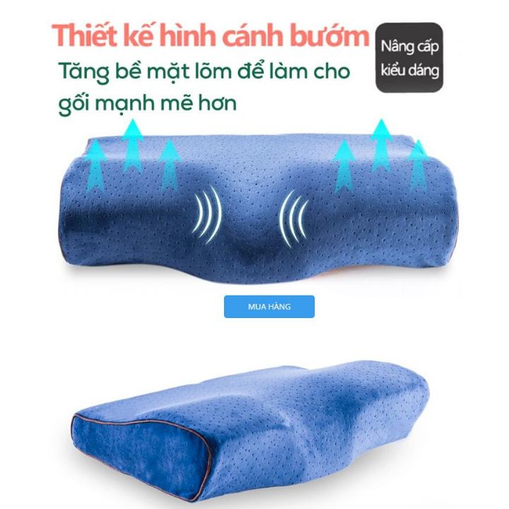Gối Ngủ Nhanh Gối hạn Chế Ngáy Ngủ Memory Foam  Gối Ngủ Vì Lợi ích  Sức Khỏe Nhật Bản, Gối Ngủ Nhanh,Chống ngáy Ngủ Nhật Bản, Gối Ngủ Trị Liệu Nhật Bản