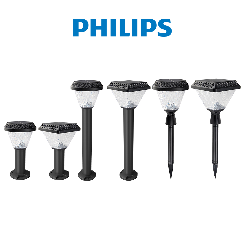 Đèn cắm cỏ Philips năng lượng mặt trời (full mẫu mã) BGC050