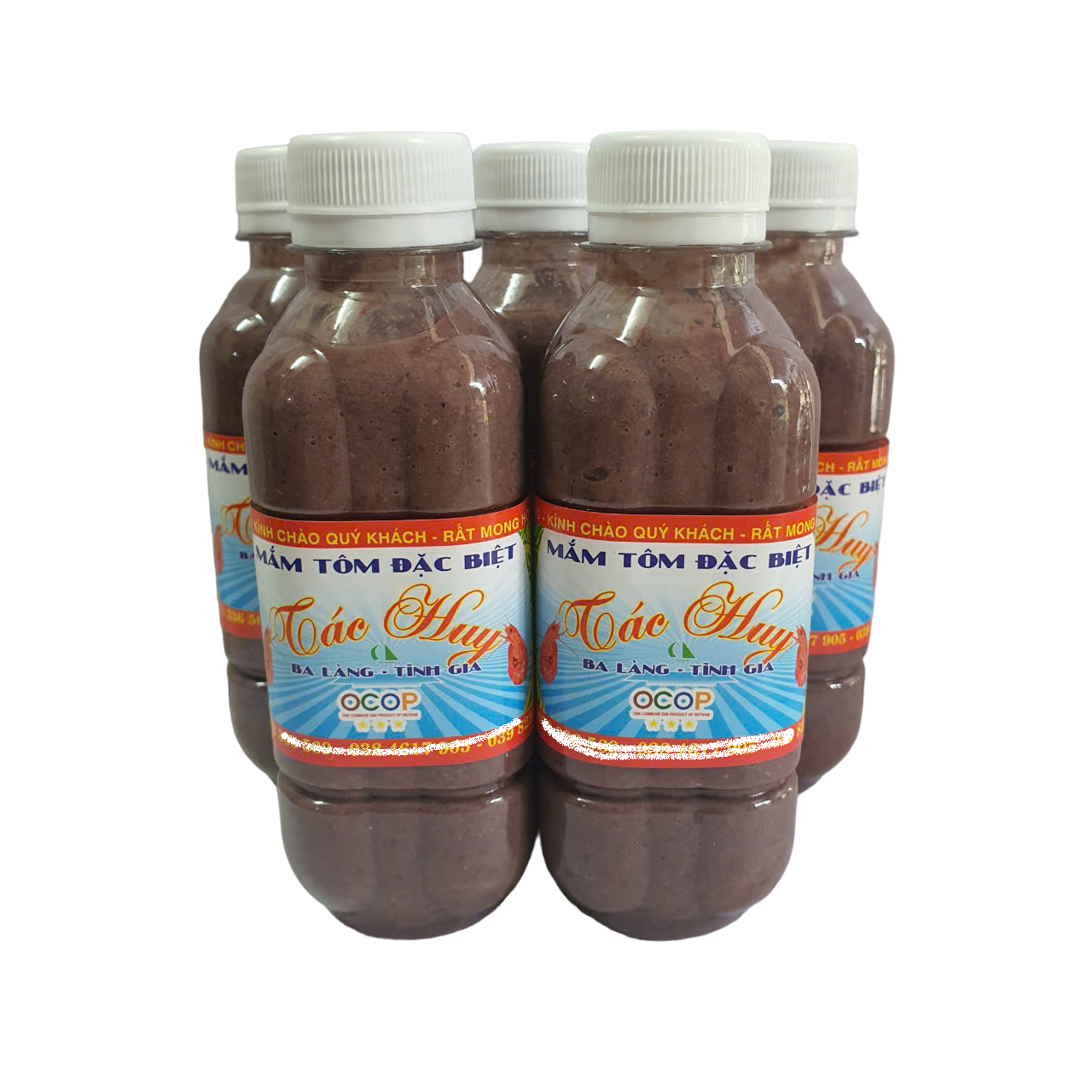 Combo 5 chai mắm tôm Ba Làng Thanh Hóa 300g đặc biệt