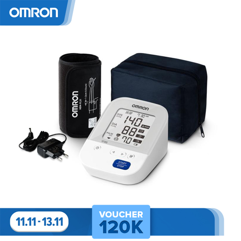 Máy đo huyết áp tự động Omron HEM-7156-A