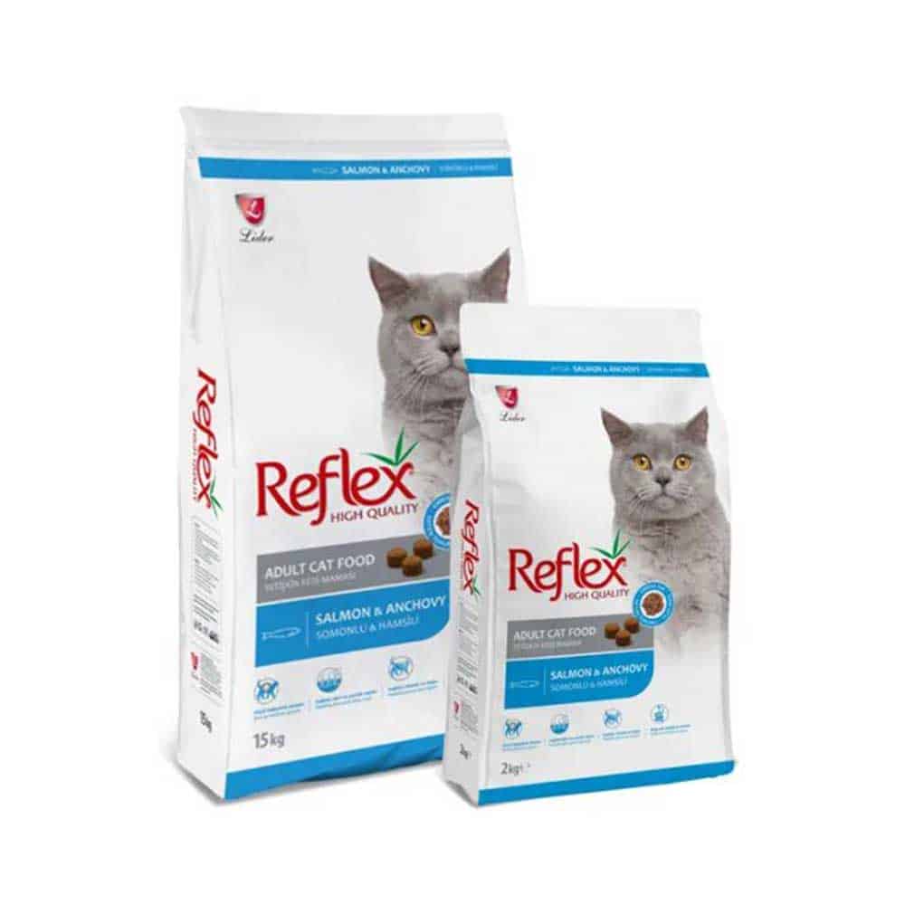 Thức ăn mèo - Reflex adult cá hồi cá cơm 2kg