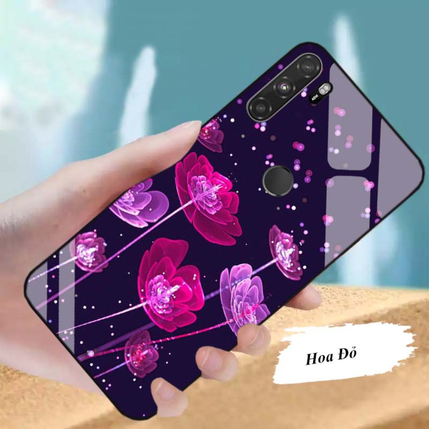 Ốp vsmart active 3 lưng kính cường lực cao cấp mới ƞhất