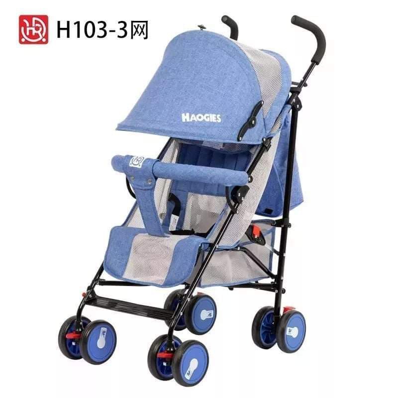 Xe Đẩy 1 CHiều 3 tư thế Siêu Gấp Gọn cho bé