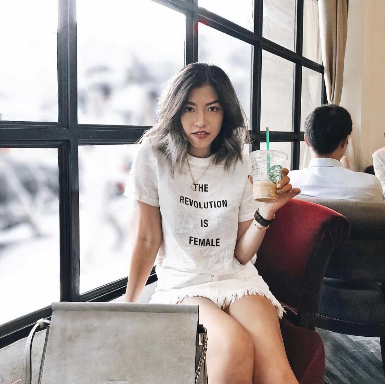 COCO SIN - Áo Lụa Đen The Revolution