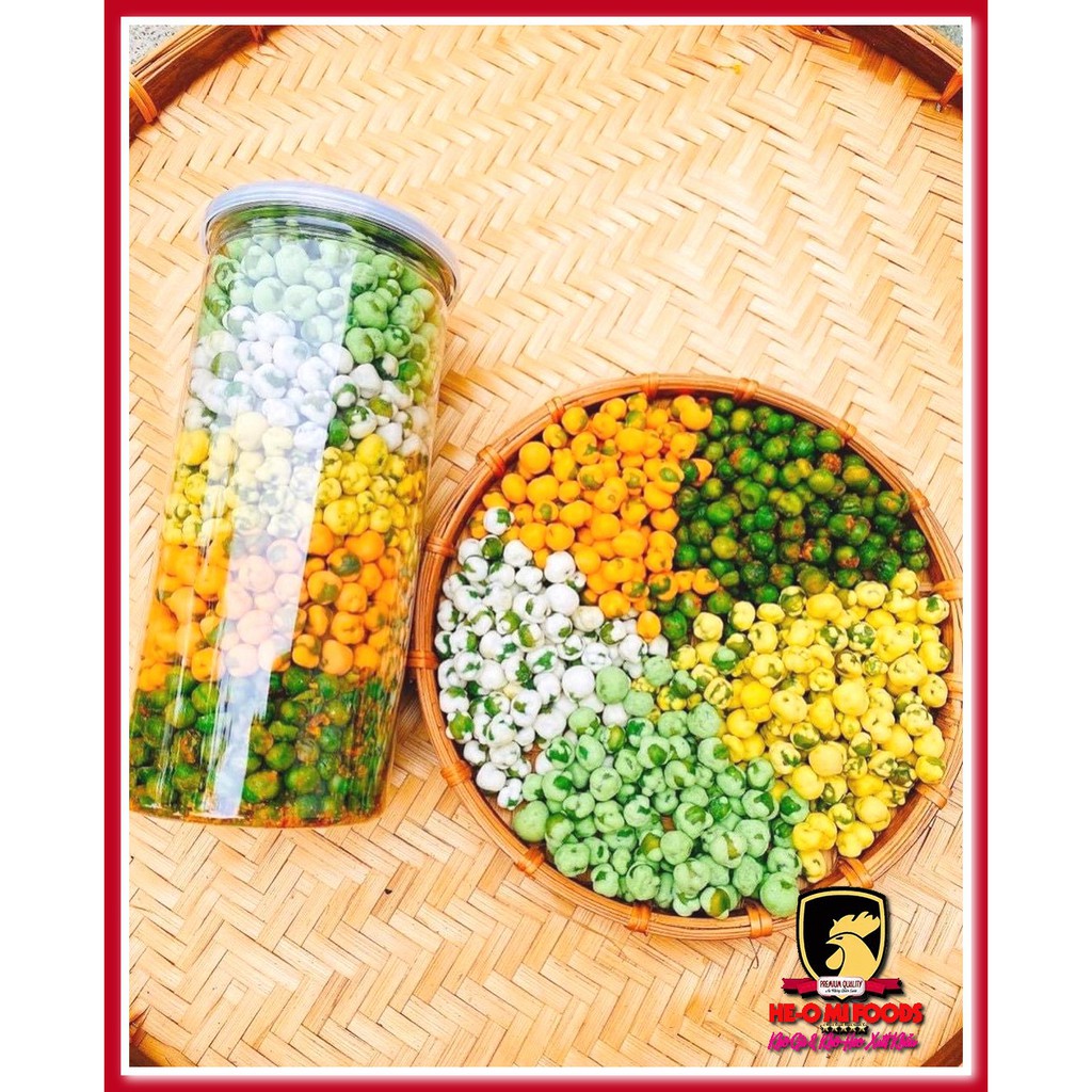 LON 450g ĐẬU HÀ LAN MIX 5 VỊ Giòn Rụm