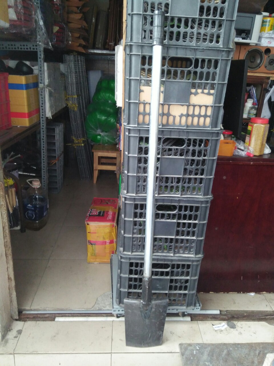 Xẻng Thuổng Đào Đất Làm Vườn, Xắn Đất ,Bứng Gốc Cây cán sắt