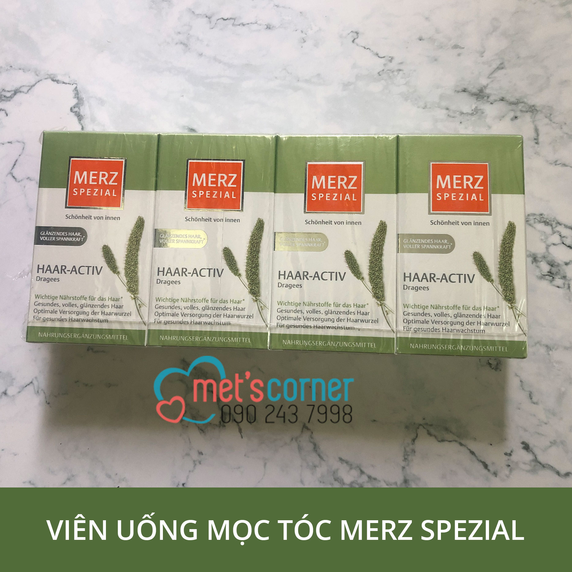 Merz Special Hair-Active Dragees chăm sóc tóc  xách tay Đức