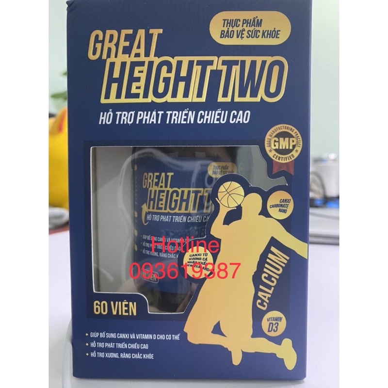 ✅ GREAT HEIGHT TWO 👍❤️ GREAT HEIGHT TWO GIÚP TĂNG CHIỀU CAO