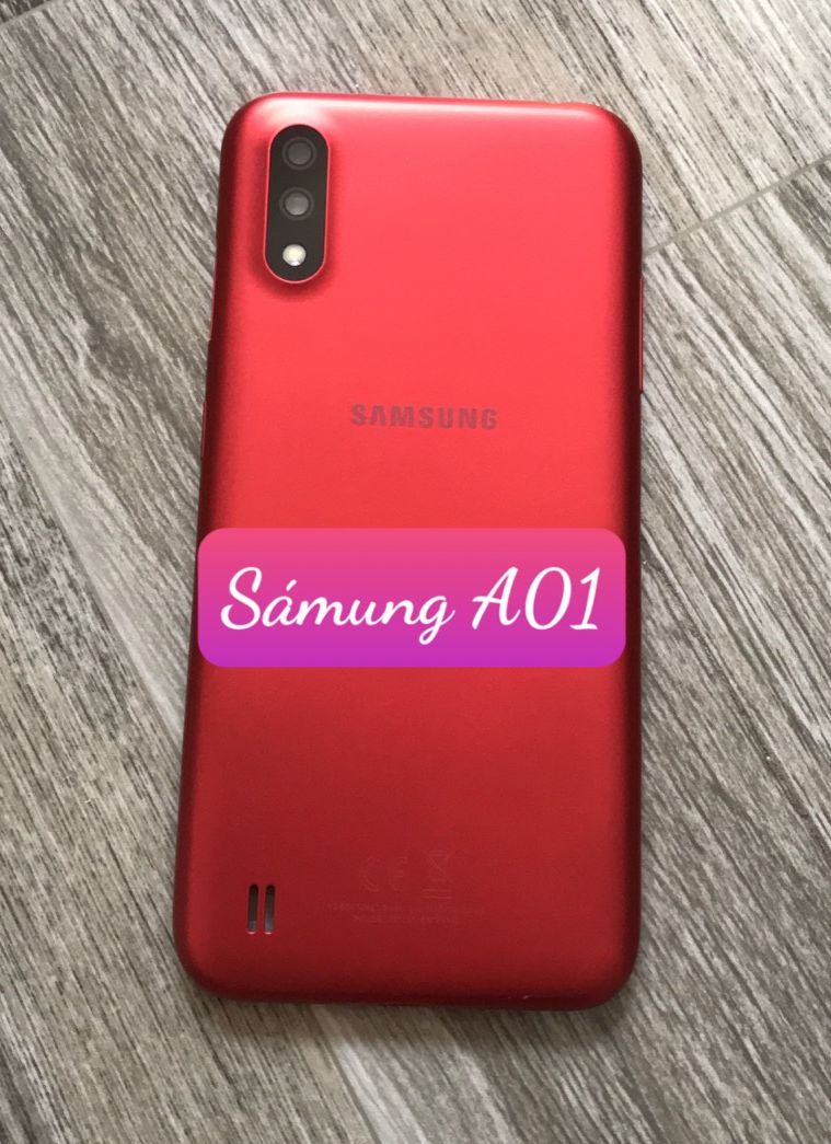 <<Ảnh thật>> Bộ vỏ Samsung A01 Zin new
